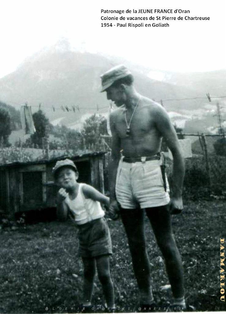 COLO JEUNE FRANCE 1954 Paul Rispoli en Goliath.jpg